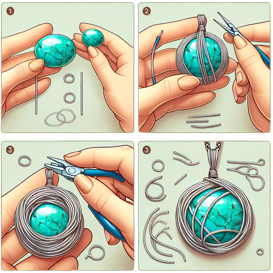 Comment mettre une pierre en pendentif ?