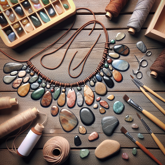 Comment Fabriquer Un Collier Avec Des Pierres