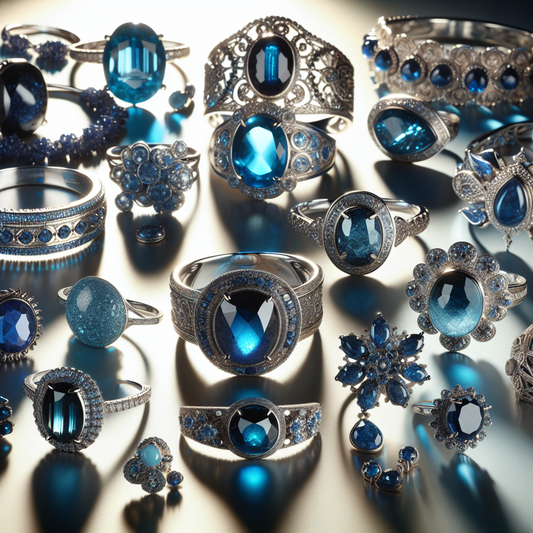 bijoux pierre bleue
