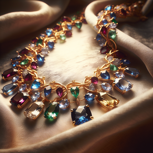 collier pierre précieuse
