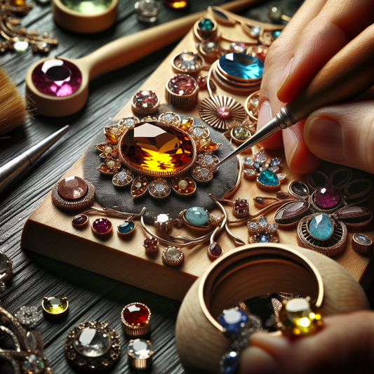 créer des bijoux avec des pierres precieuses