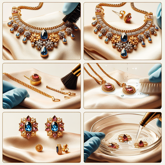 Comment Nettoyer Des Bijoux En Or Avec Des Pierres
