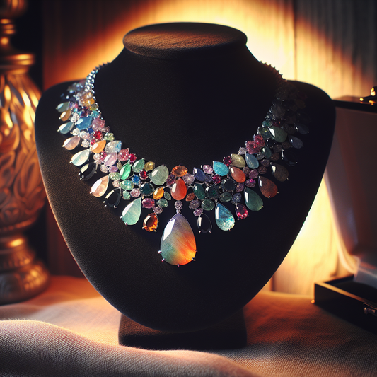 collier en pierres naturelles