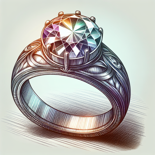 bague avec pierre