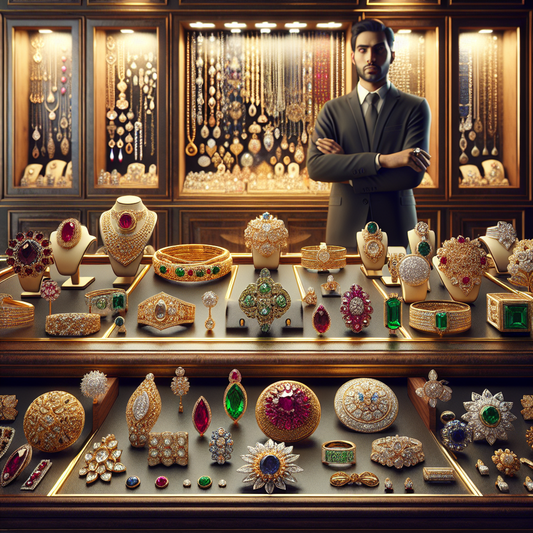 vendre des bijoux en or avec des pierres
