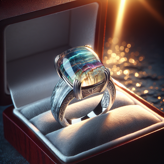 bague pierre naturelle