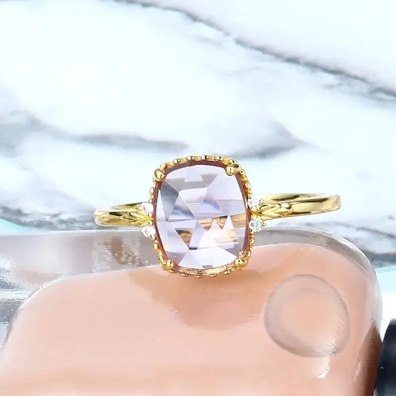 Bague "Hathor" en Améthyste | Bagues | pierre naturelle bijoux