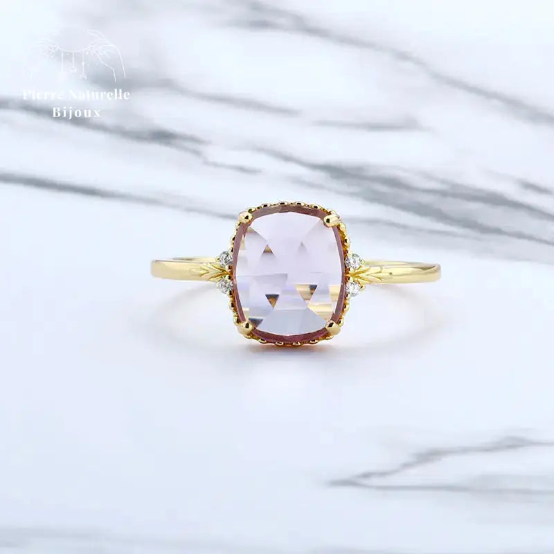 Bague "Hathor" en Améthyste | Bagues | pierre naturelle bijoux