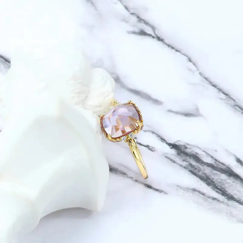 Bague "Hathor" en Améthyste | Bagues | pierre naturelle bijoux