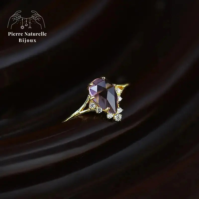 Bague "Prestige" en Améthyste | Bagues | pierre naturelle bijoux