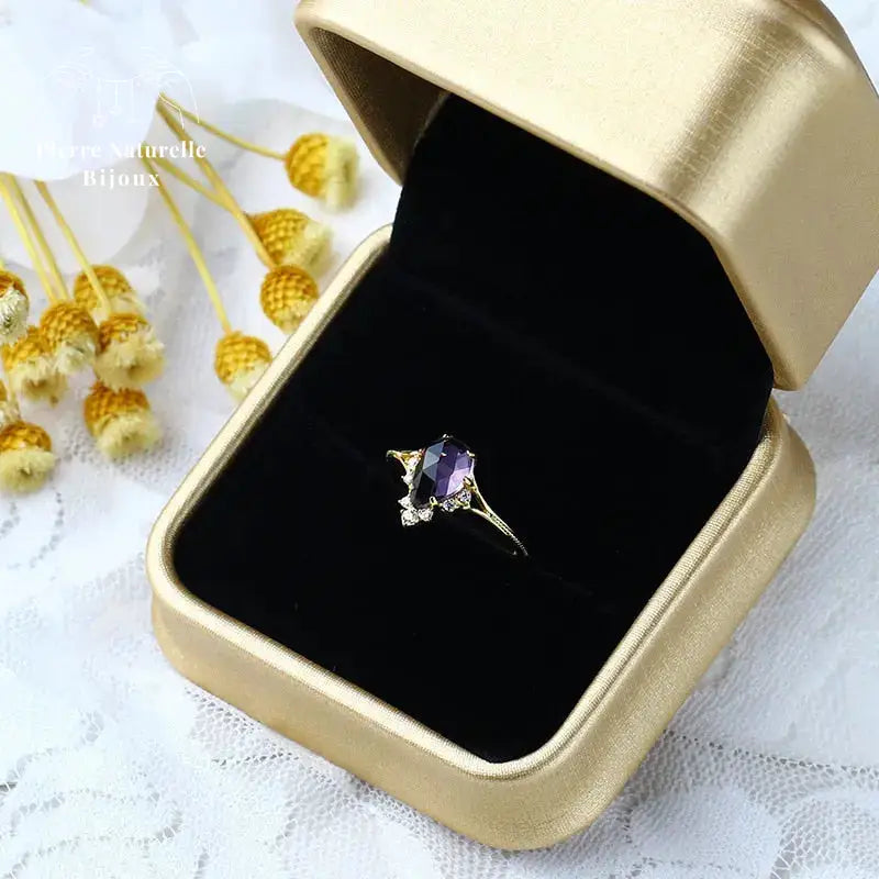 Bague "Prestige" en Améthyste | Bagues | pierre naturelle bijoux