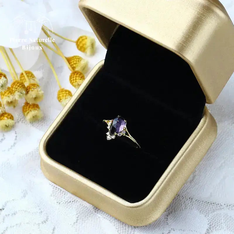 Bague "Prestige" en Améthyste | Bagues | pierre naturelle bijoux