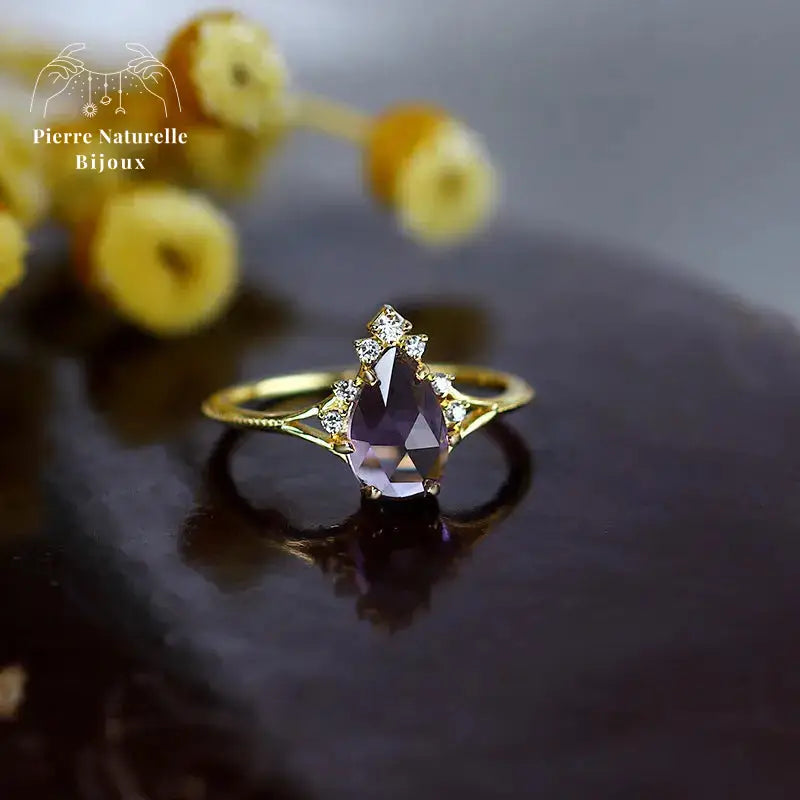 Bague "Prestige" en Améthyste | Bagues | pierre naturelle bijoux