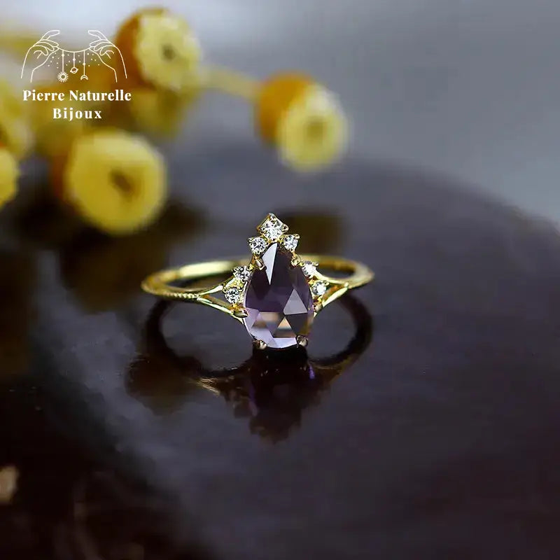 Bague "Prestige" en Améthyste | Bagues | pierre naturelle bijoux