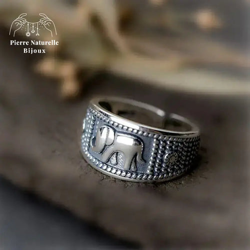 Bague "Ténacité" en Argent | Bagues | pierre naturelle bijoux
