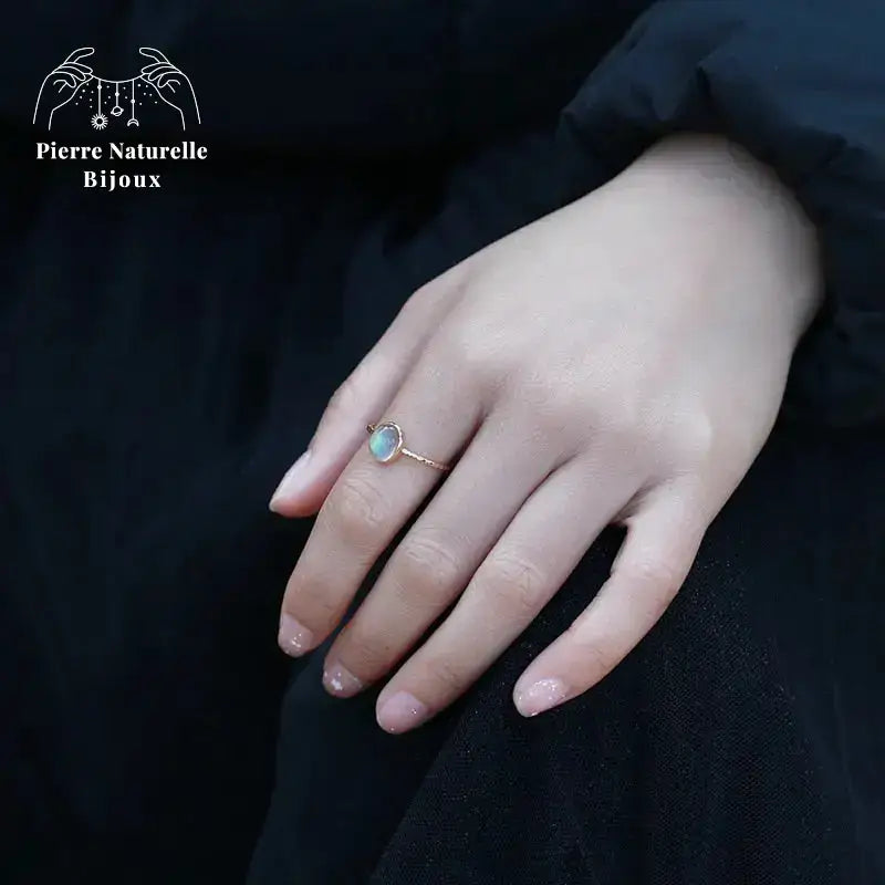 Bague en Labradorite | Bagues | pierre naturelle bijoux