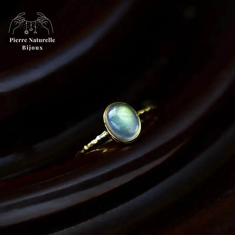 Bague en Labradorite | Bagues | pierre naturelle bijoux