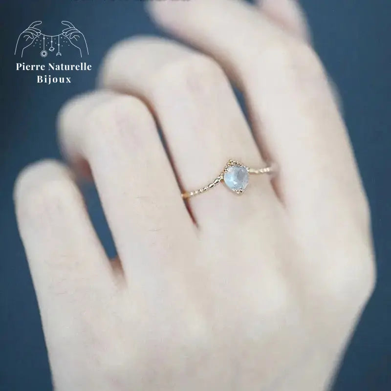 Bague "Héra" en Labradorite | Bagues | pierre naturelle bijoux