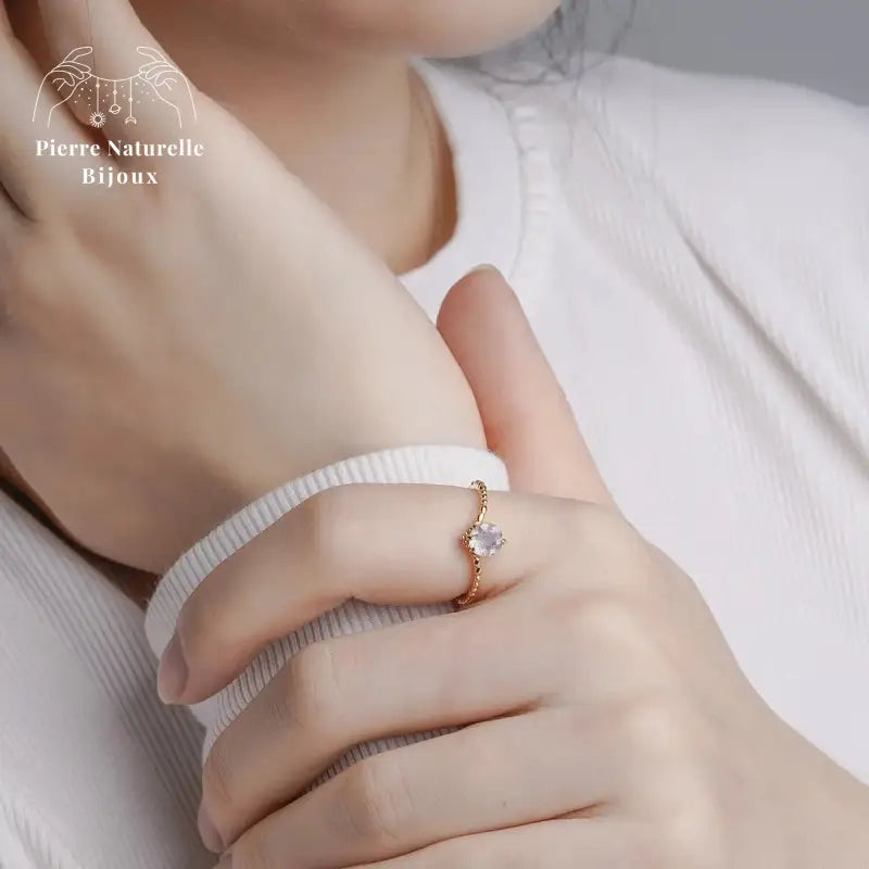 Bague "Héra" en Labradorite | Bagues | pierre naturelle bijoux