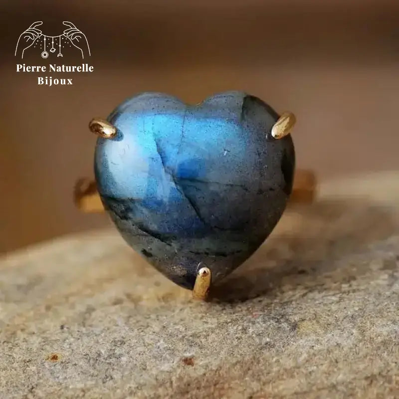 Bague "Reflet" en Labradorite