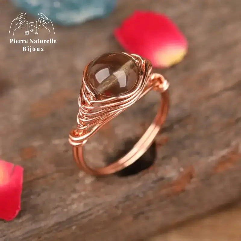 Bague "Perception" en pierres naturelles | Bagues | pierre naturelle bijoux