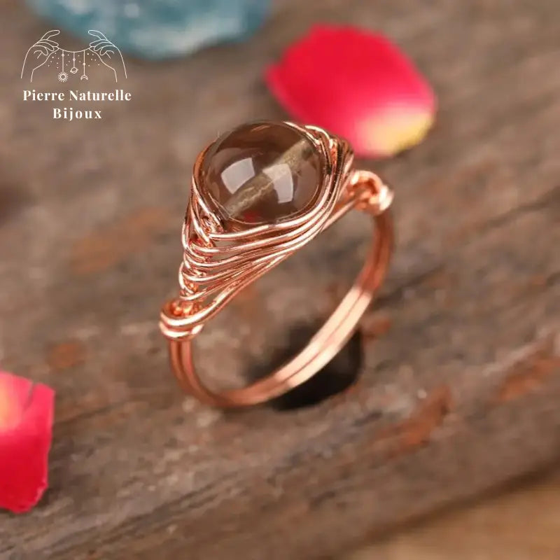 Bague "Perception" en pierres naturelles | Bagues | pierre naturelle bijoux