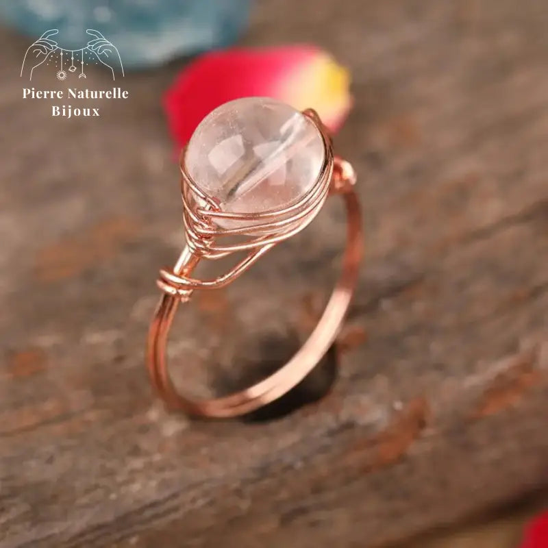 Bague "Perception" en pierres naturelles | Bagues | pierre naturelle bijoux