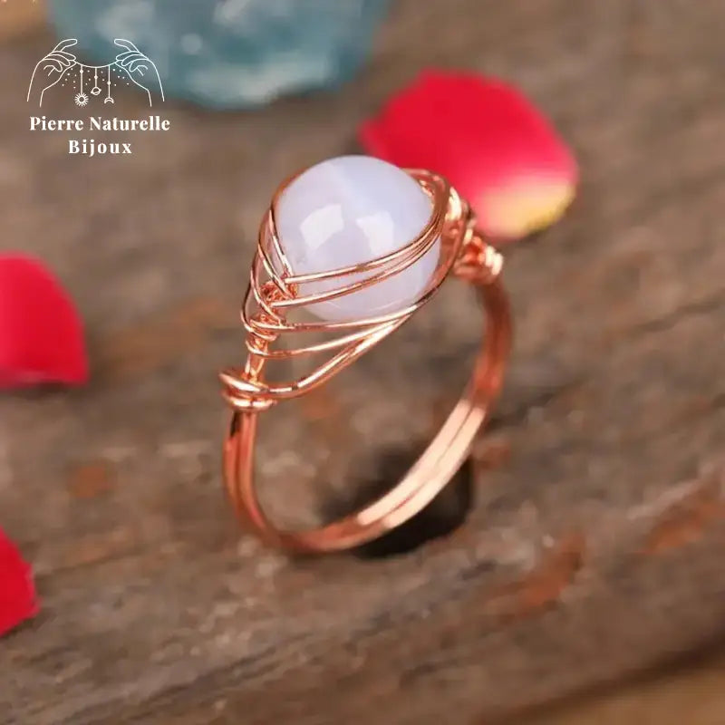 Bague "Perception" en pierres naturelles | Bagues | pierre naturelle bijoux