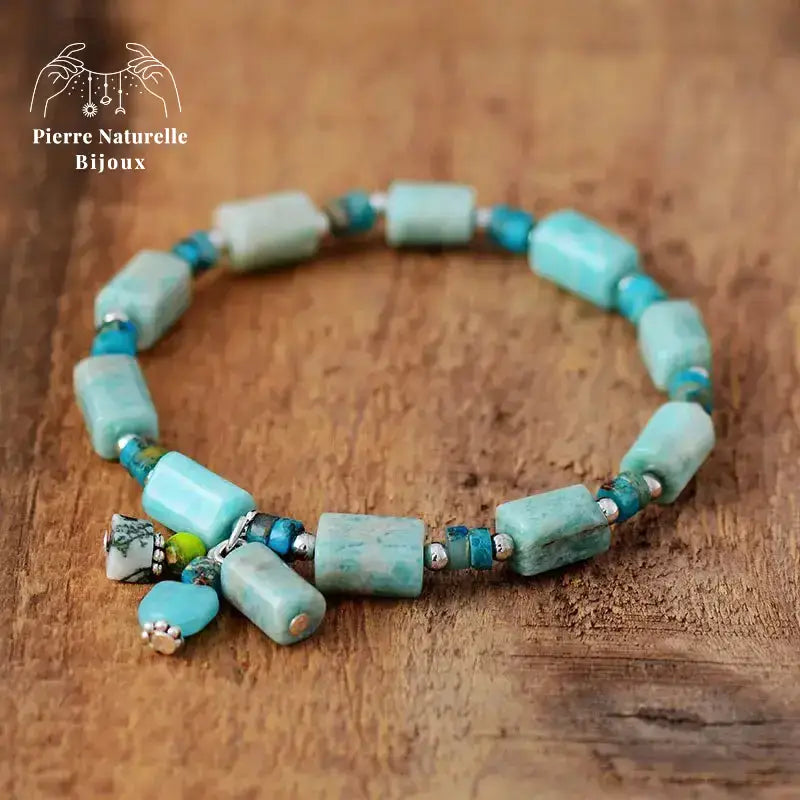 Bracelet "Omoroca" en Amazonite | Bracelets | pierre naturelle bijoux