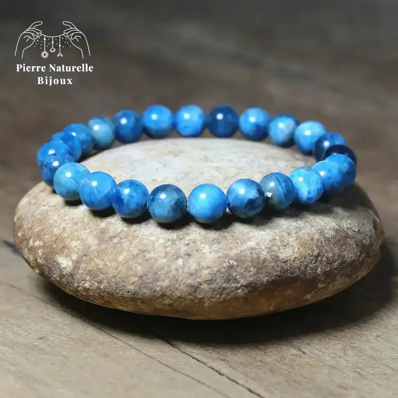 Bracelet "Sociabilité" en Apatite | Bracelets | pierre naturelle bijoux