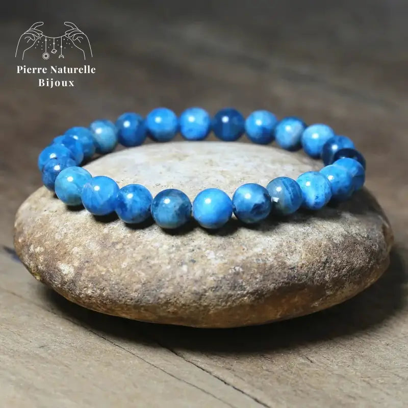 Bracelet "Sociabilité" en Apatite | Bracelets | pierre naturelle bijoux
