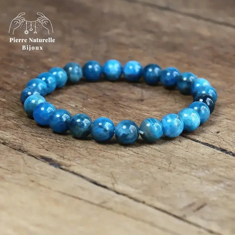 Bracelet "Sociabilité" en Apatite | Bracelets | pierre naturelle bijoux