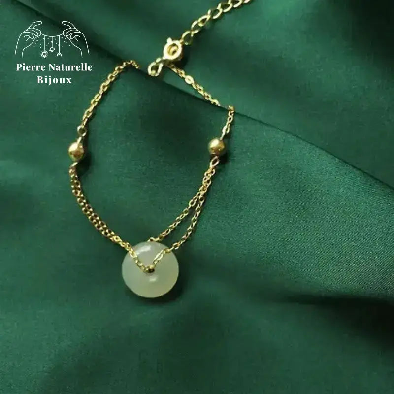 Bracelet "Avenir" en Jade | Bracelets | pierre naturelle bijoux