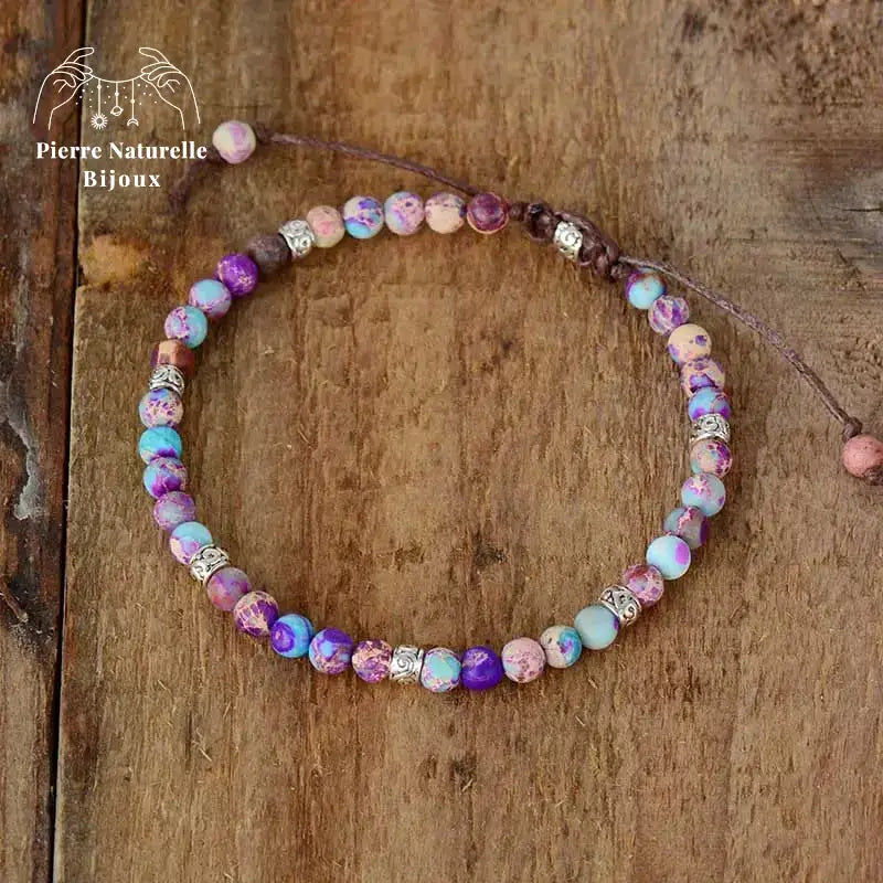 Bracelet en Jaspe impérial | Bracelets | pierre naturelle bijoux