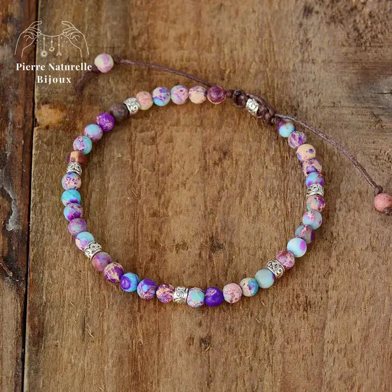 Bracelet en Jaspe impérial | Bracelets | pierre naturelle bijoux