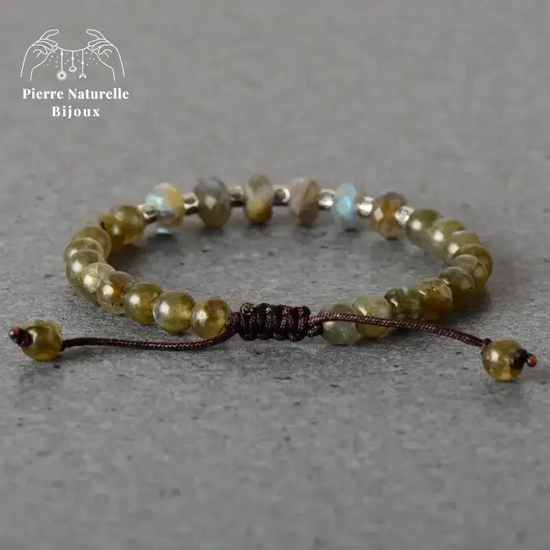 Bracelet "Astral" en Labradorite | Bracelets | pierre naturelle bijoux