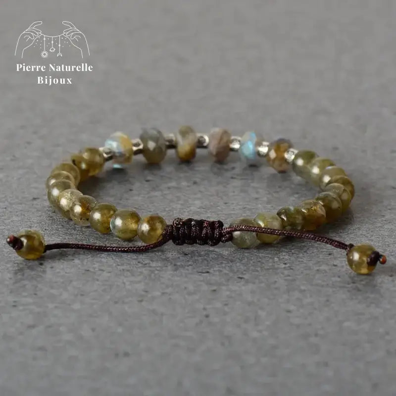 Bracelet "Astral" en Labradorite | Bracelets | pierre naturelle bijoux