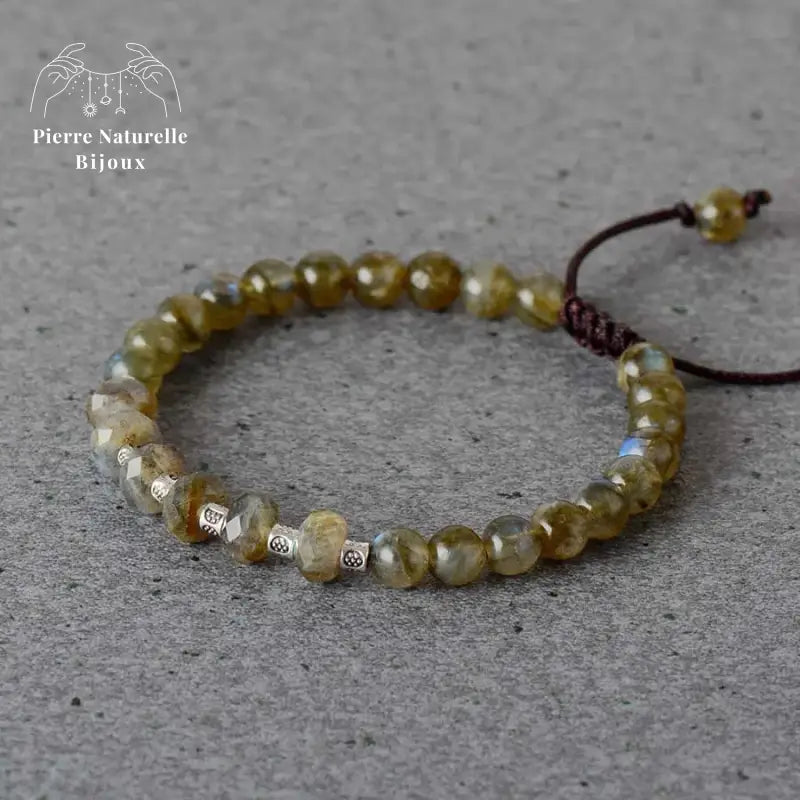 Bracelet "Astral" en Labradorite | Bracelets | pierre naturelle bijoux