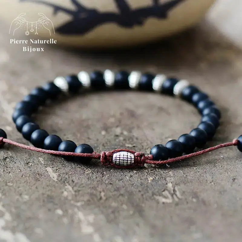 Bracelet en Onyx | Bracelets | pierre naturelle bijoux