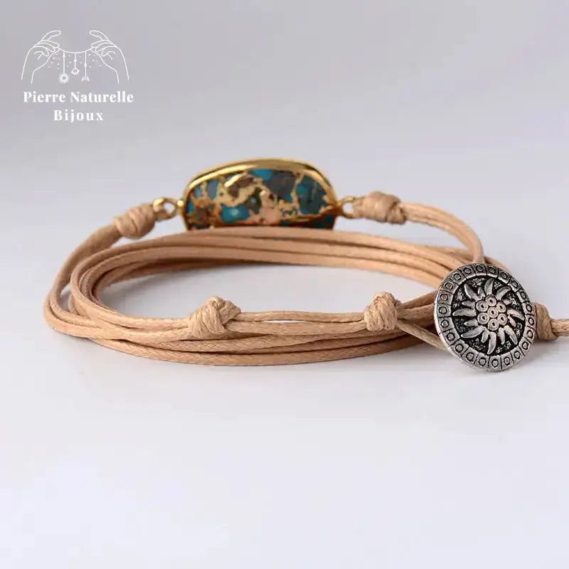 Bracelet "Euphonie" en Turquoise | Bracelets | pierre naturelle bijoux