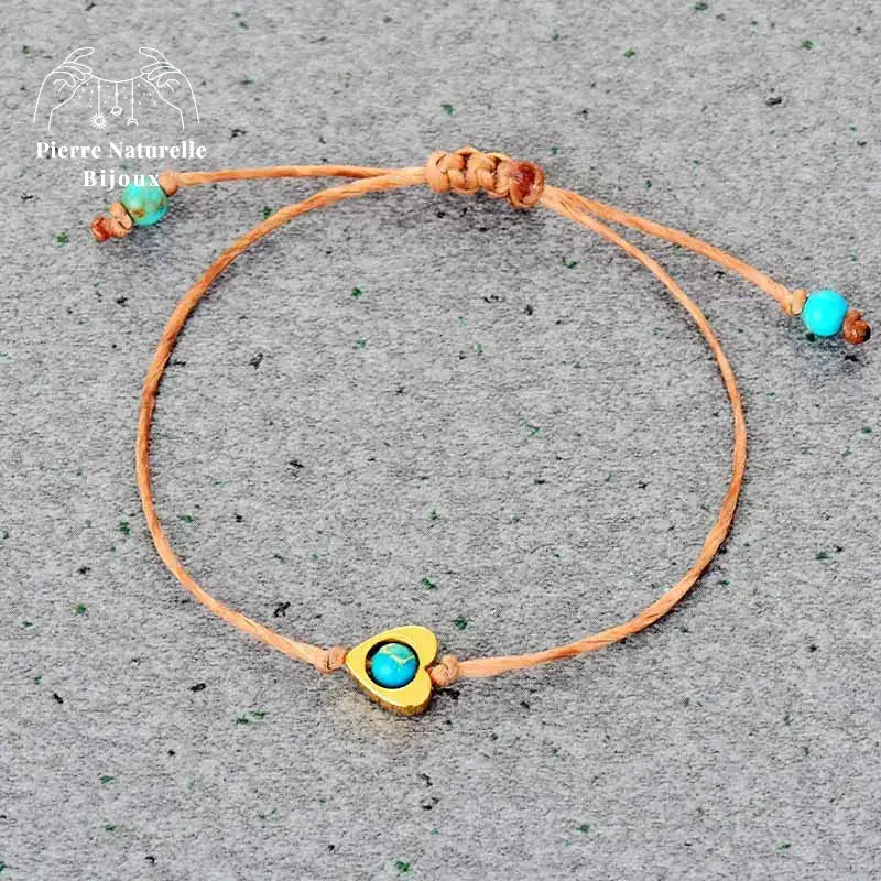 Bracelet "Tolérance" en Turquoise | Bracelets | pierre naturelle bijoux