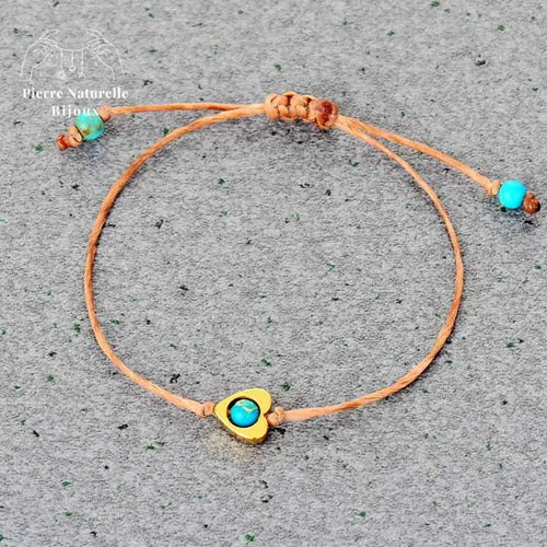 Bracelet "Tolérance" en Turquoise | Bracelets | pierre naturelle bijoux