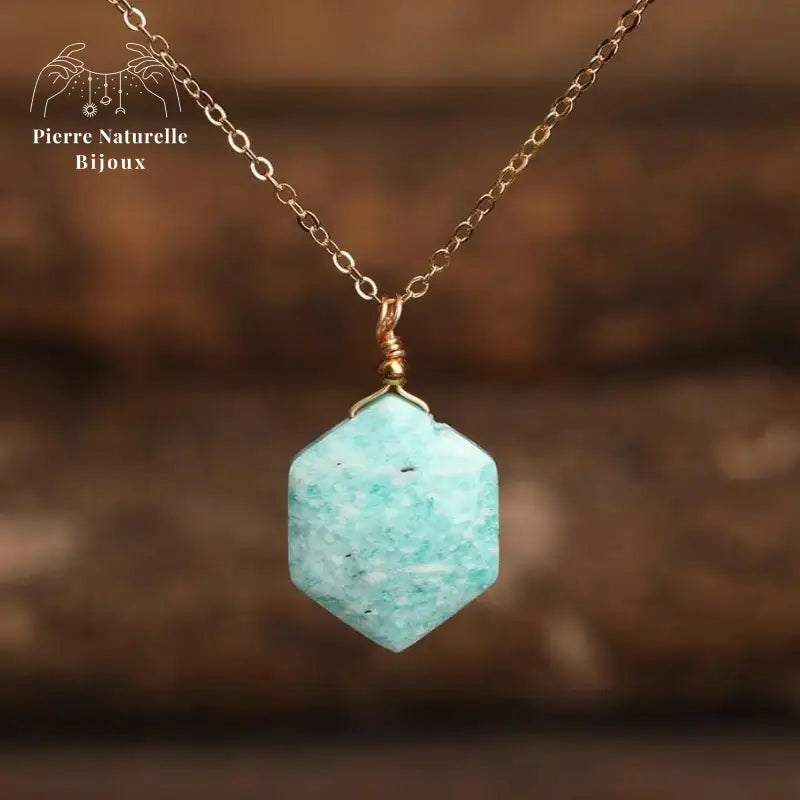 Collier en Amazonite | Colliers | pierre naturelle bijoux