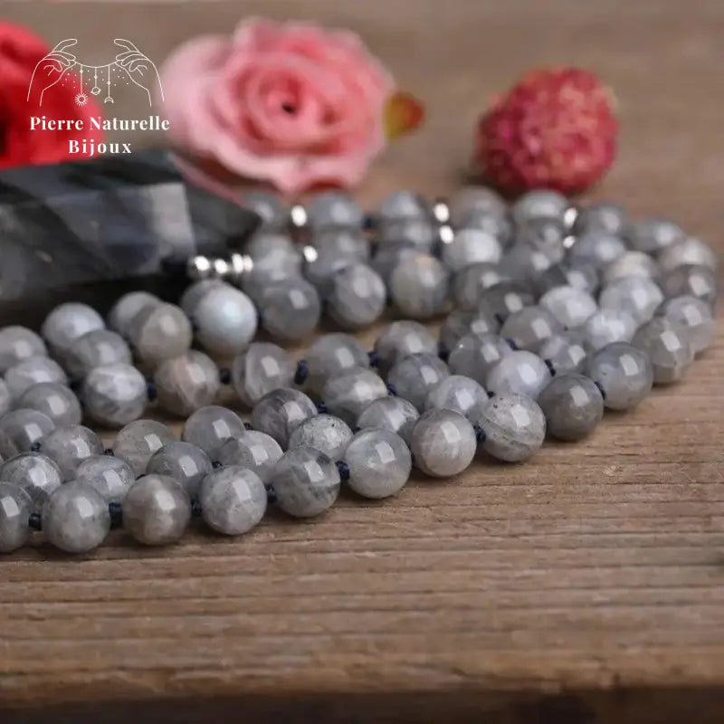 Collier "Cohésion" en Labradorite | Colliers | pierre naturelle bijoux