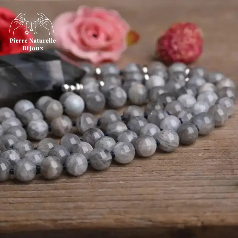 Collier "Cohésion" en Labradorite | Colliers | pierre naturelle bijoux