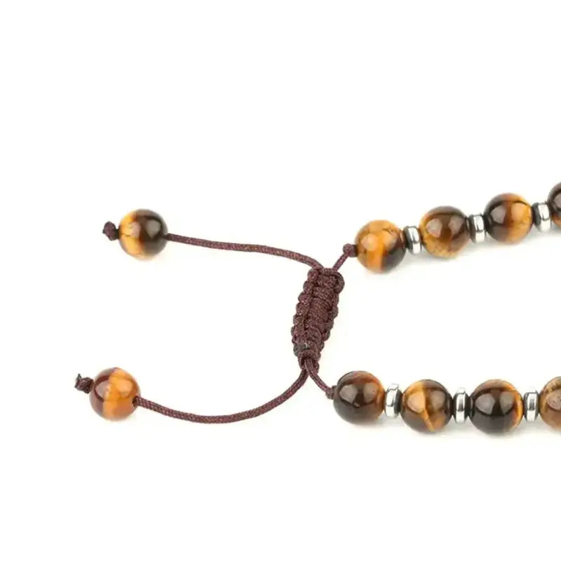 Collier "Sérénité" en il de tigre | Colliers | pierre naturelle bijoux