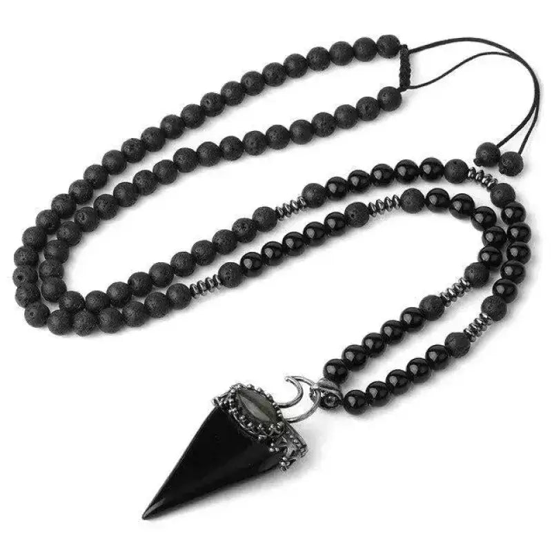 Collier "Mystique" en onyx