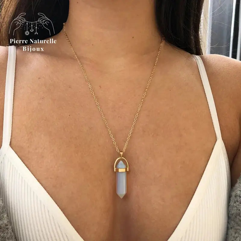 Collier en pierres naturelles - 8 pierres disponibles | Colliers | pierre naturelle bijoux