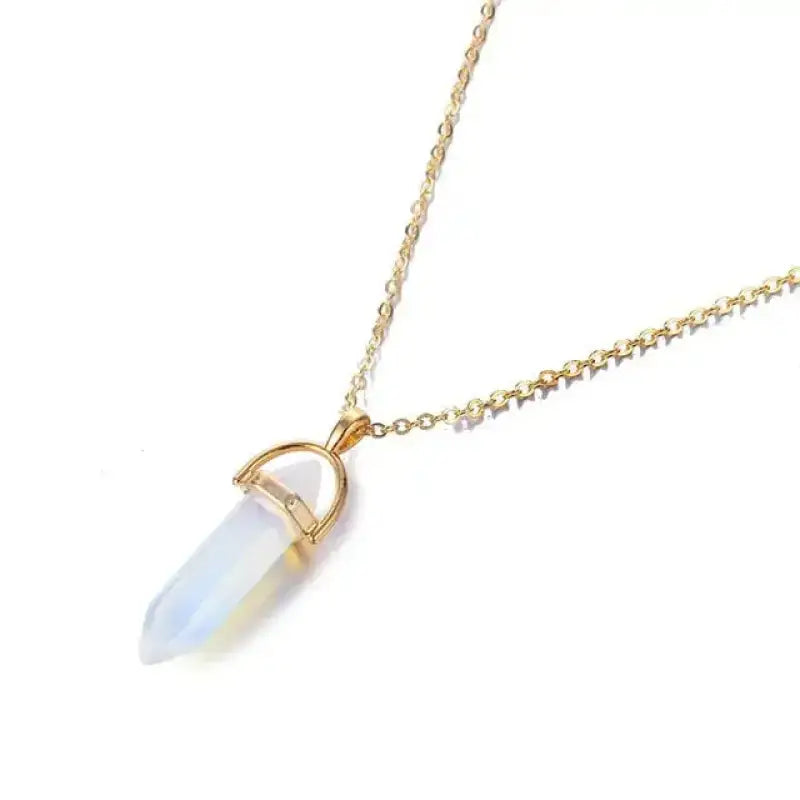 Collier en opaline