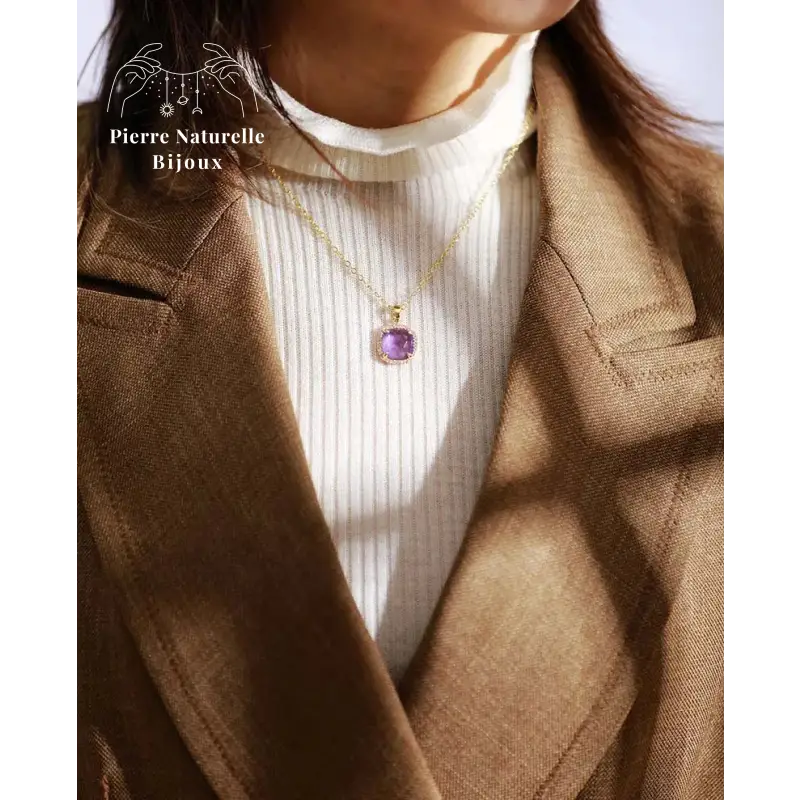 Collier "Divinité" en pierres naturelles | Colliers | pierre naturelle bijoux